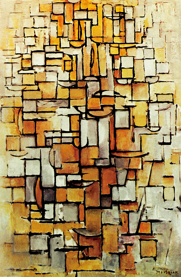  皮特·蒙德里安 Piet Mondrian ——色彩抽象画1